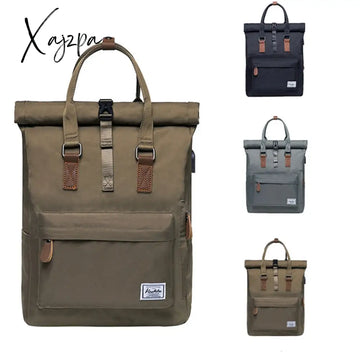 Xajzpa - High Quality Usb Charging Backpack Men Waterproof Bagpack Large Laptop Backpacks Male